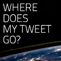 Toute la viralité de Twitter représentée sur « Where does my tweet go ? » Toute la viralité de Twitter représentée sur « Where does my tweet go ? »